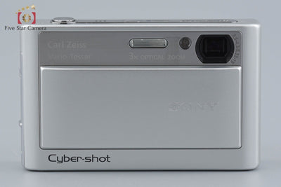 【中古】SONY ソニー Cyber-shot DSC-T20 シルバー デジタルスチルカメラ