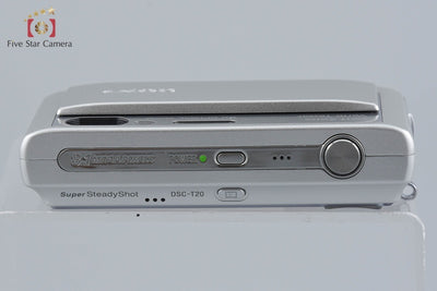 【中古】SONY ソニー Cyber-shot DSC-T20 シルバー デジタルスチルカメラ