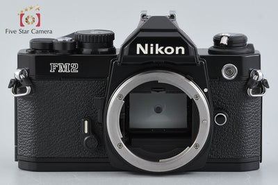 [Used] Nikon New FM2 Late Model Black Film SLR Camera