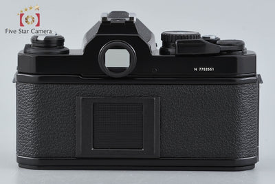 [Used] Nikon New FM2 Late Model Black Film SLR Camera