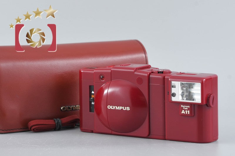 [Used] OLYMPUS Olympus XA2 Red Compact Film Camera