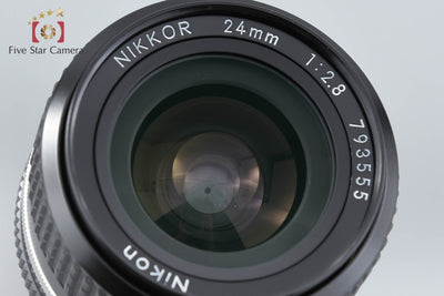 [Used] Nikon Nikkor Ai-S 24mm f/2.8
