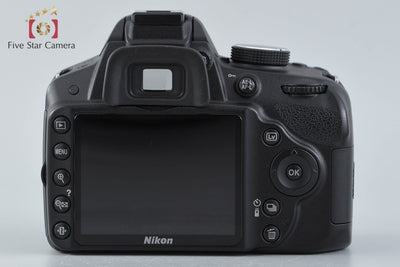 Used Nikon D3200 Black Digital SLR Camera