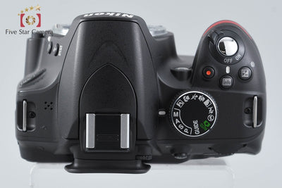 Used Nikon D3200 Black Digital SLR Camera