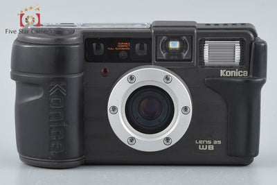 Used] Konica Genba Kantoku 35WB Gray Compact Film Camera
