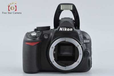 [Used] Nikon D3100 200mm Double Zoom Kit Black
