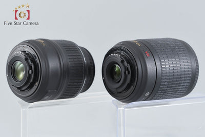 [Used] Nikon D3100 200mm Double Zoom Kit Black