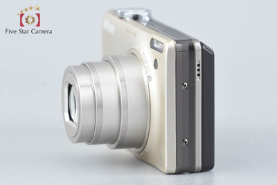 [Used] Nikon COOLPIX S6000 Champagne Silver Compact Digital Camera