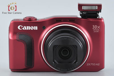 [Used] Canon PowerShot SX710 HS Red Compact Digital Camera