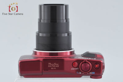 [Used] Canon PowerShot SX710 HS Red Compact Digital Camera