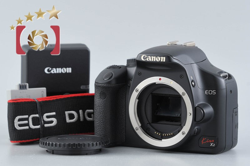 [Used] Canon EOS Kiss X2 Digital SLR Camera - Low Shutter Count