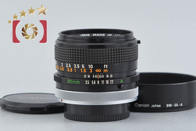 [Used] Canon FD 35mm f/3.5 S.C.
