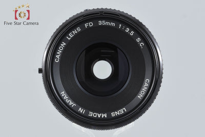 [Used] Canon FD 35mm f/3.5 S.C.