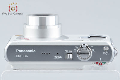 Used: Panasonic LUMIX DMC-FX7 Pearl White Compact Digital Camera