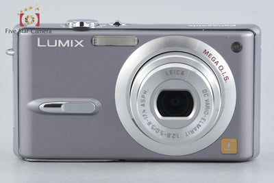 [Used] Panasonic LUMIX DMC-FX9 Mauve Gray Compact Digital Camera