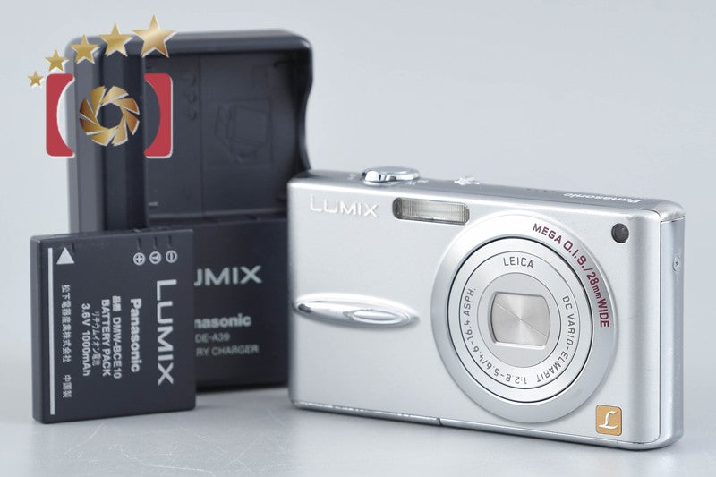 [Used] Panasonic LUMIX DMC-FX30 Precious Silver Compact Digital Camera