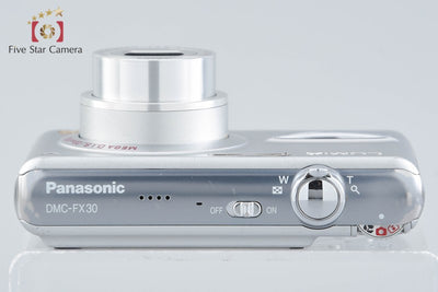 [Used] Panasonic LUMIX DMC-FX30 Precious Silver Compact Digital Camera
