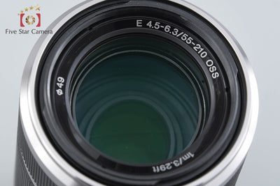 [Used] SONY E 55-210mm f/4.5-6.3 OSS SEL55210 Silver
