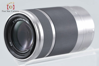 [Used] SONY E 55-210mm f/4.5-6.3 OSS SEL55210 Silver