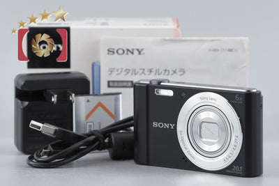 【Used】SONY Cyber-shot DSC-W810 Black Digital Still Camera with Original Box