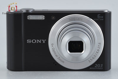 【Used】SONY Cyber-shot DSC-W810 Black Digital Still Camera with Original Box