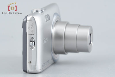 [Used] Nikon COOLPIX S3500 Crystal Silver Compact Digital Camera