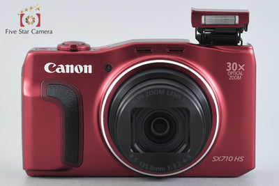 [Used] Canon PowerShot SX710 HS Red Compact Digital Camera