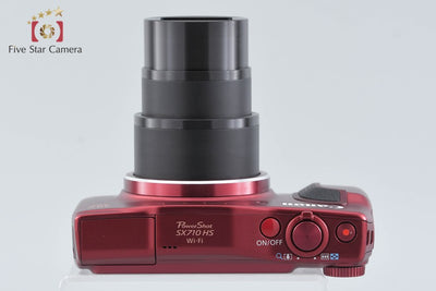 [Used] Canon PowerShot SX710 HS Red Compact Digital Camera