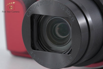 [Used] Canon PowerShot SX710 HS Red Compact Digital Camera