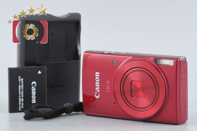 [Used] Canon IXY 190 Red Compact Digital Camera