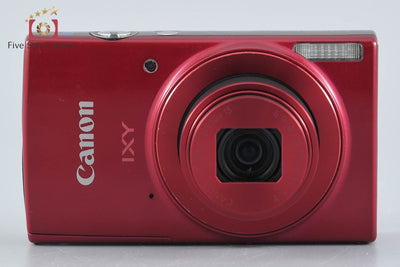 [Used] Canon IXY 190 Red Compact Digital Camera