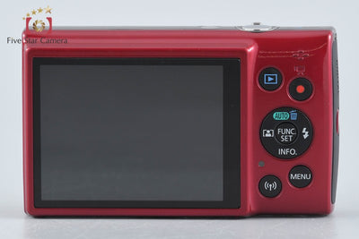[Used] Canon IXY 190 Red Compact Digital Camera
