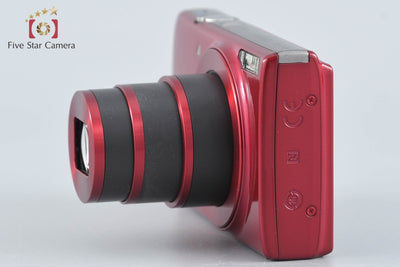 [Used] Canon IXY 190 Red Compact Digital Camera