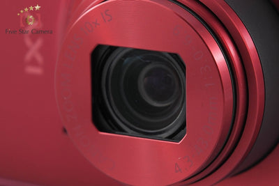 [Used] Canon IXY 190 Red Compact Digital Camera