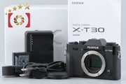 [Used] FUJIFILM FujiFilm X-T30 Black Mirrorless Interchangeable Lens Camera