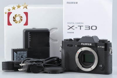[Used] FUJIFILM FujiFilm X-T30 Black Mirrorless Interchangeable Lens Camera