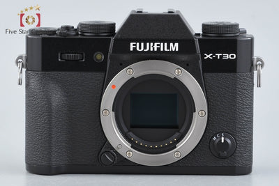 [Used] FUJIFILM FujiFilm X-T30 Black Mirrorless Interchangeable Lens Camera
