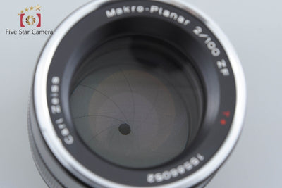[Used] Carl Zeiss Makro-Planar 100mm f/2 ZF T* for Nikon