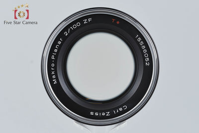 [Used] Carl Zeiss Makro-Planar 100mm f/2 ZF T* for Nikon