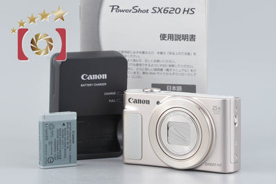[Used] Canon PowerShot SX620 HS White Compact Digital Camera