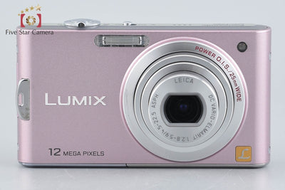 [Used] Panasonic LUMIX DMC-FX60 Sweet Pink Compact Digital Camera with Original Box