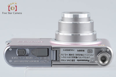 [Used] Panasonic LUMIX DMC-FX60 Sweet Pink Compact Digital Camera with Original Box