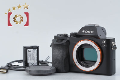 【Used】SONY α7 ILCE-7 Mirrorless Interchangeable-Lens Camera, Low Shutter Count, Multi-Language Support