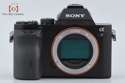 【Used】SONY α7 ILCE-7 Mirrorless Interchangeable-Lens Camera, Low Shutter Count, Multi-Language Support
