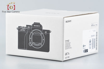 Used: SONY α7 V ILCE-7M5 Mirrorless Single-Lens Camera, Low Shutter Count, With Original Box