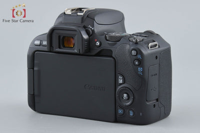 [Used] Canon EOS Kiss X9 Double Zoom Kit Black, Low Shutter Count, With Original Box