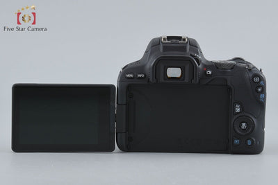 [Used] Canon EOS Kiss X9 Double Zoom Kit Black, Low Shutter Count, With Original Box