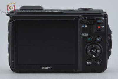 [Used] Nikon COOLPIX W300 Black Compact Digital Camera with Original Box