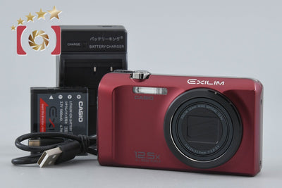 【Used】Casio EXILIM EX-H30 Red Compact Digital Camera