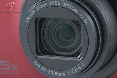 【Used】Casio EXILIM EX-H30 Red Compact Digital Camera